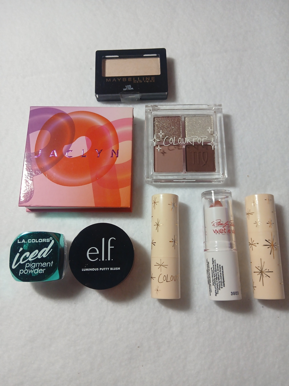 #45 Makeup bundle, eyeshadow blush lashes etc!